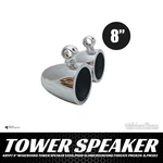 Krypt 8" Wakeboard Tower Speaker Cans,pods Clamp,rockford Fosgate PM282H-B,PM282. Fixed Price $299.97.