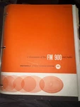 Vintage Motorola Fm 900 Car Radio Tech. Training Books. Fixed Price $50.00.