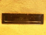 1954 Plymouth Radio Delete Plate Savoy Deluxe Cranbrook Belvedere. Fixed Price $39.97.