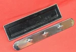 1953 1954 Plymouth Radio Delete Cover Plate Trim Cambridge Cranbrook Belvedere. Fixed Price $65.00.