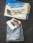 Nos Vintage Midland 8-TRACK Car Stereo 65-501. Fixed Price $299.99.