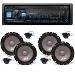 Alpine UTE-73BT Bluetooth Receiver & SXE-1751S 6.5" Speakers No Cds. Fixed Price $275.92.