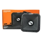 Kicker ST7MR, Street Series 9" Ohm Square Midrange - Pair (49ST9MR4). Fixed Price $199.99.