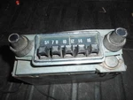 'british Motor Corporation' Used Push Button Radio W/ Correct Knobs + Face Plate. Fixed Price $165.00.