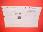 1956 Studebaker Golden Power Hawk United Motors Delco Radio Service Manual. Fixed Price $21.99.