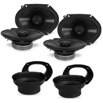 VSP68 5X7"/6X8" Car Speakers+nvx Baffles+sound Deadening. Fixed Price $222.74.
