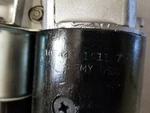 Delco Remy Starter Pontiac 1971-1972 V8 350 Eng. # 1108445 "1A11 7" Date Coded. Fixed Price $138.70.