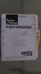 Pioneer KEH-M6200 Service Manual Original Repair Book Stereo Cd Player Amp Tuner. Fixed Price $20.00.