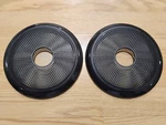 Fusion Marine XS-F65CWB 010-02196-00 6.5" Speaker Grilles Pair Black. Fixed Price $12.00.