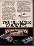 Vintage Advertising Print Cobra 50XLR Cb Am Fm Stereo Cassette Car Radio 1978. Fixed Price $11.95.