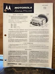 Motorola Auto Radio Model CTA8X For 1958 Chevrolet Cars. Fixed Price $17.50.