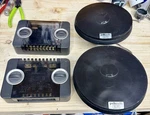 Polk Audio Sr Component Speaker System With Crossovers And Grills. Fixed Price $650.00.