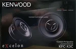 New Kenwood KFC-X3C 3-1/2" Car Audio Coaxial 2-WAY Speakers (1 Pair). Fixed Price $99.00.