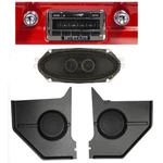 Custom Autosound USA-630 Radio And Speaker Kit Mustang Coupe/ Fastback 65-66 .... Fixed Price $535.99.