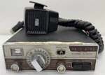 Vintage Realistic Cb Radio TRC-24C Transceiver All Crystals Microphone Untested. Fixed Price $10.00.