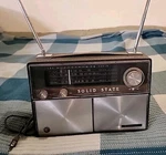Vintage Aircastle Solid State TR-1504 Radio FM/AFC/AM/SW2/SW3 Tested & Working. Fixed Price $85.00.