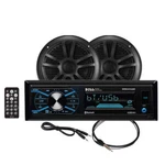 Boss Audio MCBK634B.6 Marine Stereo 6.5" Speaker Kit - Black. Fixed Price $146.95.