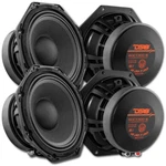 4X DS18 6OCT300-8 6.5" Octagon Midrange Loudspeakers 8-OHM Watt Rms. Fixed Price $334.61.
