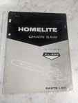 Homelite Chain Saws Illustrated Service Parts List Manual Model Xl 750. Fixed Price $20.41.