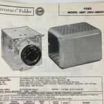 1956 Ford Car Radio 6BFT Service Wire Schematic Repair Manual Sam Photofact. Fixed Price $9.99.
