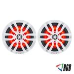 6.5" Marine Atv Utv Boat Rgb Led DS18 Hydro NXL6 6.5IN (2 Speakers). Fixed Price $233.95.