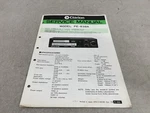 Service Manual, Audio Component Clarion, PE-838A. Fixed Price $19.99.