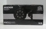 Kicker 51PSC652 6.5" 160MM 2-OHM Weather-proof Coaxial Speakers Pair. Fixed Price $49.95.