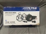 Alpine SPV-65X-WRA 2-WAY Speaker System Black. Fixed Price $215.00.