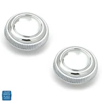 1967-1968 Chevy Radio Knobs Chrome Volume & Tuner 2 Piece Set Gm 3897313. Fixed Price $19.99.