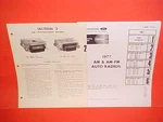 1977 Ford Truck Medium Pinto Mercury Bobcat Philco Am Radio Service Manual. Fixed Price $20.99.