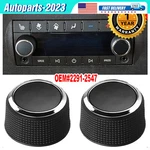 Pair Fits For 2009-2013 Buick Encalve Gmc Acadia Rear Control Knobs Audio Radio. Fixed Price $5.54.