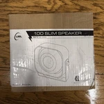 Ubl Slim Speaker 100W Wired Rectangular Black Home Audio. Fixed Price $60.50.