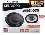 Kenwood KFC-6966S 6X9" Sport Series 3-WAY 400 Watts Max Car Audio Speakers Pair. Fixed Price $68.95.