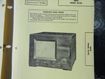 Vintage Sams Photofact Manual Meck Model XL750. Fixed Price $6.95.