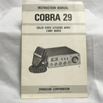 Vtg 1970S Cobra 29 Cb Radio Instruction Manual, Parts List & Circuit Diagram. Fixed Price $12.95.