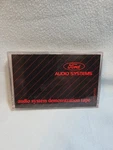 Nos Ford Audio System Demonstration Cassette Tape. Fixed Price $8.49.