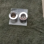 1968 Mustang Fastback Conv Radio Knobs C8OA-18A932-A- C8OA-18A932-B Fomoco Nice. Fixed Price $39.00.