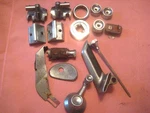 Ford Thunderbird Chrome Parts Lot 1964 1965 1966 Sun Visor Lighter Radio Knobs. Fixed Price $25.00.