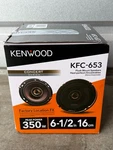 Sealed New Kenwood KFC-653 6-1/2" 2-WAY Concert Series Car Speakers 320W. Fixed Price $149.99.