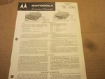 1961 Lincoln Continental Thunderbird Motorola Radio Service Manual 1TMC 1TMS. Fixed Price $8.00.