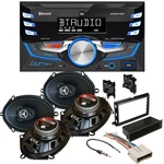 Dual XDM27BT Am/fm Radio Car Stereo & Speakers 2005-2014 Ford F-150,250,350. Fixed Price $144.99.