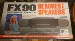 Vintage Kraco FX90 Digital Effects Headrest Speakers 80 Watts Per Pair. Fixed Price $75.00.